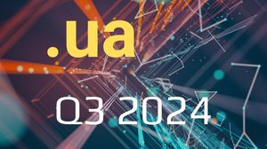 Доменна статистика .UA за підсумками третього кварталу 2024 року